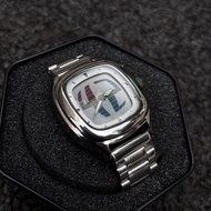 Y2K Dynamic Square Digital Display Jam Tangan Lelaki Trend Fesyen Jam Tangan Lelaki Rekaan Niche Ins