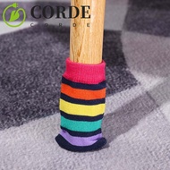 CORDE Furniture Socks Knitted 4PCS Floor Protector Pads Home Decor Chair Legs Table Legs Chair Feet 