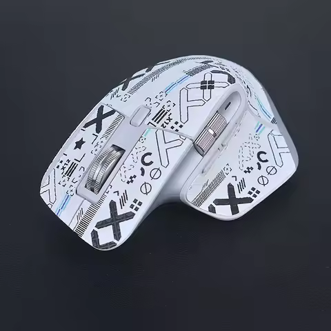 For Logistic MX Master 3 3S Game Mouse DIY Handmade Mouse Skate Full Set DIY Skin Mouse Skates Side 