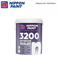 NIPPON PAINT 3200 INTERIOR WALL SEALER 5L&18LITER[VCJAYA2HARDWARE]