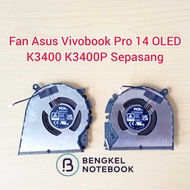 Fan Asus Vivobook Pro 14 OLED K3400 K3400P M3401QC QE14X M7400Q M7400QE M3400 M3400Q M7400QC X7400PC
