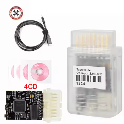 ECUFLASH Full Chip Tactrix Openport 2.0 ECU Chip Tuning Interface Works For Multi-Brand Cars TIS/JLR