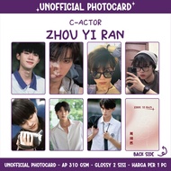 UNOFFICIAL PHOTOCARD C-ACTOR - ZHOU YIRAN