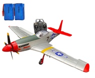 Ssccgym Extra Large 29.5" 750MM P51 P51D Mustang Remote Control Combat Aircraft 4CH Double Battery A