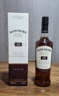 Bowmore 18 Year Old 波摩18年單一純麥威士忌【700ml】 ABV 43%