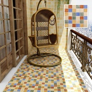 Wholesale Bathroom Wall Tiles Home Decor Mosaic Tiles Colorful Inkjet Antique Mosaic Background Wall