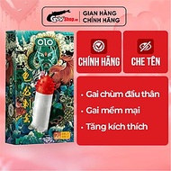 Bao cao su OLO Rồng xanh - Gai chùm đầu - Hộp 1 cái + 1 bi silicon