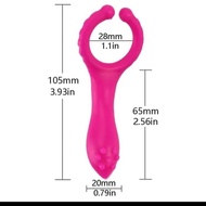 Vibrator Getar Lidah Alat Sex Pria Wanita Dewasa ASI
