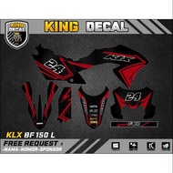 Decal KLX BF KLX OLD KLX S DECAL KX CUSTOME DECAL KLX BF 150L 32