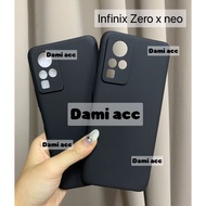 Infinix zero 30 4g zero 30 5g zero ultra zero 40 4g zero x neo Macaron Square Black Soft Case Plain 