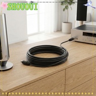 SHOUOUI 8 Pin Male to Female, Plug-and-Play 3 Meters / 9.8ft Big DIN Adapter Cable, Durable Speaker 