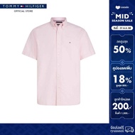 Tommy Hilfiger เสื้อ ผู้ชาย รุ่น MW0MW36272 TOR - สีชมพู ทรง Regular