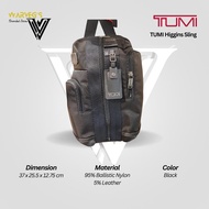 TUMI Fremont Higgins, Sling Bag Backpack/Tas Ransel Selempang, Black Color, Unisex, New - Original w