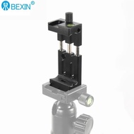 Bexin Ph-08 Hp Phone Clip Tripod Mount Adapter Cold Shoe Spirit Level Terbaru