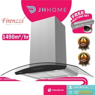 Firenzzi 1490 m³/hr Island Cooker Hood FCH-9017 AC | Heat Auto Clean | Touch Control