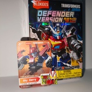 Action Figure Block Transformers Defender Version Vol 8 Sky Garry