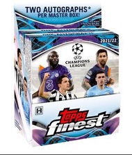 足球 Topps 2021-22 Finest UEFA Champions League 原廠封裝盒
