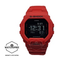[Watchspree] Casio G-Shock G-SQUAD Bluetooth® Red Resin Band Watch GBD200RD-4D GBD-200RD-4D GBD-200RD-4
