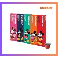 [DUNKIN] Dunkin Disney Nespresso Compatible Capsule Coffee 5g x 20 Capsules 1Box
