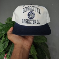 VINTAGE NCAA GE0RGET0WN H0YAS TWO TONE HAT