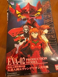 Bandai EVA-02 明日香式樣 模型 1996