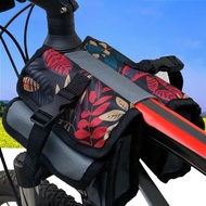 [Homyl478] Mountain Road Bike Front Frame Bag Saddle Bag Accessories Waterproof Storage Bag Phone Holder Pack Bike Pouch