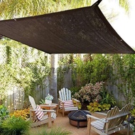 Sunshade Net Anti-UV Brown Shade Net Sunscreen Net Balcony Garden Plant Flower Car Cover