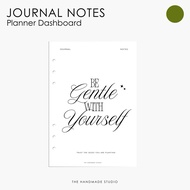Motivational Dashboard | Minimalist | Planners | Planner Inserts | A5 | A6 | A7 | A8 | M5 |