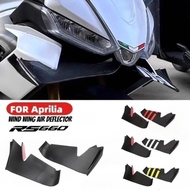 Motorcycle Winglet Aerodynamic Wing Kit Spoiler Accessories for Aprilia RS660 RS 660 Rs660 Deflector