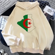 Algeria hoodies women Winter  harajuku anime funny Pullover female aesthetic pulls