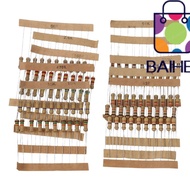 BAIHEE Resistor Kit, Carbon Film Resistor 1000pcs 100 Values, Easy to us 1-10M ohm Resistors Assortm