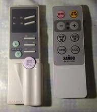 聲寶sampo SK-ZC12DR ar-009 冷氣機 微電腦電風扇 遙控器 電池10元  *