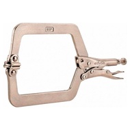 Irwin 9''/225mm Vise Grip Locking C Clamps with Swivel Pad 9SP