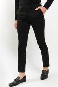 Celana Panjang Chinos Skinny Pria Cardinal F4054BK01A