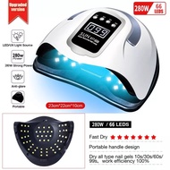 UV LED Nail Lamp Nail UV Light Dryer 280W SUN×11 Auto Senser Manicure Lamp Pedicure Fast Curing UV G