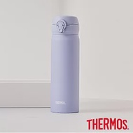 【THERMOS膳魔師】不鏽鋼超輕量彈蓋真空保溫瓶500ml(JNL-504-LPL) 香芋紫