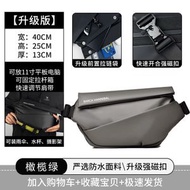 男士機能斜挎包男背包防潑水ipad多功能胸包輕便機車潮酷單肩包