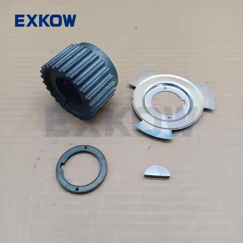 A Set Crankshaft Gear Blade Seal Key for Mitsubishi Pajero Montero Nativa Sport L200 Triton MD184894