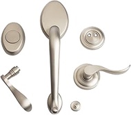 Simply Elegant 070-125 TM Dummy Lockset, Satin Nickel