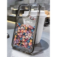 Simple Aesthetic smile flower Shockproof Case hp Redmi 15 13x A5 a3 12 12c 9a 9c note 13 pro plus 13