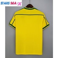 Retro Brazil Home 1998 Vintage Jersey Tops