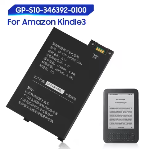 New Replacement Battery For Amazon Kindle3 Kindle 3 S11GTSF01A D00901 GP-S10-346392-0100 Rechargable