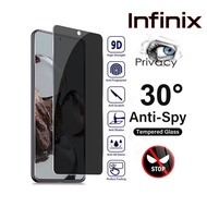 Tempered glass anti spy full infinix smart 8 8 Pro 8 Plus 9 9 HD 10 10 Plus 10 HD 7 5 7 HD 5 Pro HD 