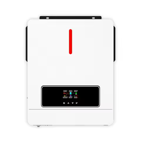 Y&H 6.2KW Hybrid Solar Inverter 48VDC 220VAC On/Off-grid Solar Inverter Dual AC Output MPPT 120A Sol