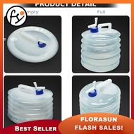 EcoSport Folding Water Container, 5L/10L/15L Collapsible & Portable Water Container, BPA-Free Water 