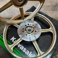 SPORT RIM AR80 ORIGINAL KAWASAKI MADE IN JAPAN SPORTRIM 18 INCI KAWASAKI AR80 FULL CHOP SPORT RIM ENKEI JAPAN RXZ AR125