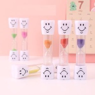 ROSA & TRINA - 防摔笑臉小沙漏計時器/3分鐘刷牙時間/兒童小禮物