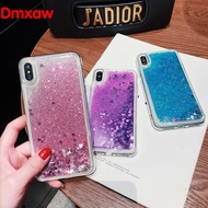 Casing For Xiaomi Redmi Note 9 9S 8 K30 K20 Pro Max X10 5G Phone Case Fashion Cartoon Glitter Liquid