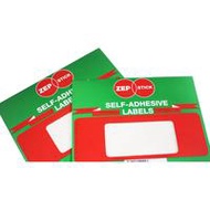 Zepstick Self Adhesive White Labels 60148 (60 x 148mm)
