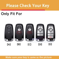 Car Key Case Cover for Ford Mustang Everest Remote Territory Control Key Fob Cover Shell Keychain